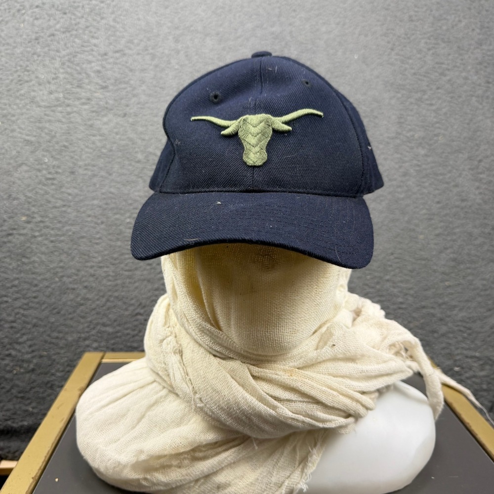 American Needle Texas Longhorns Steer Head Hat Navy Blue Adjustable NCAA Cap